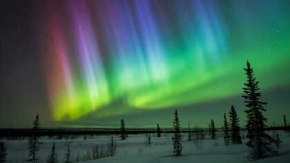 northern lights Alaska