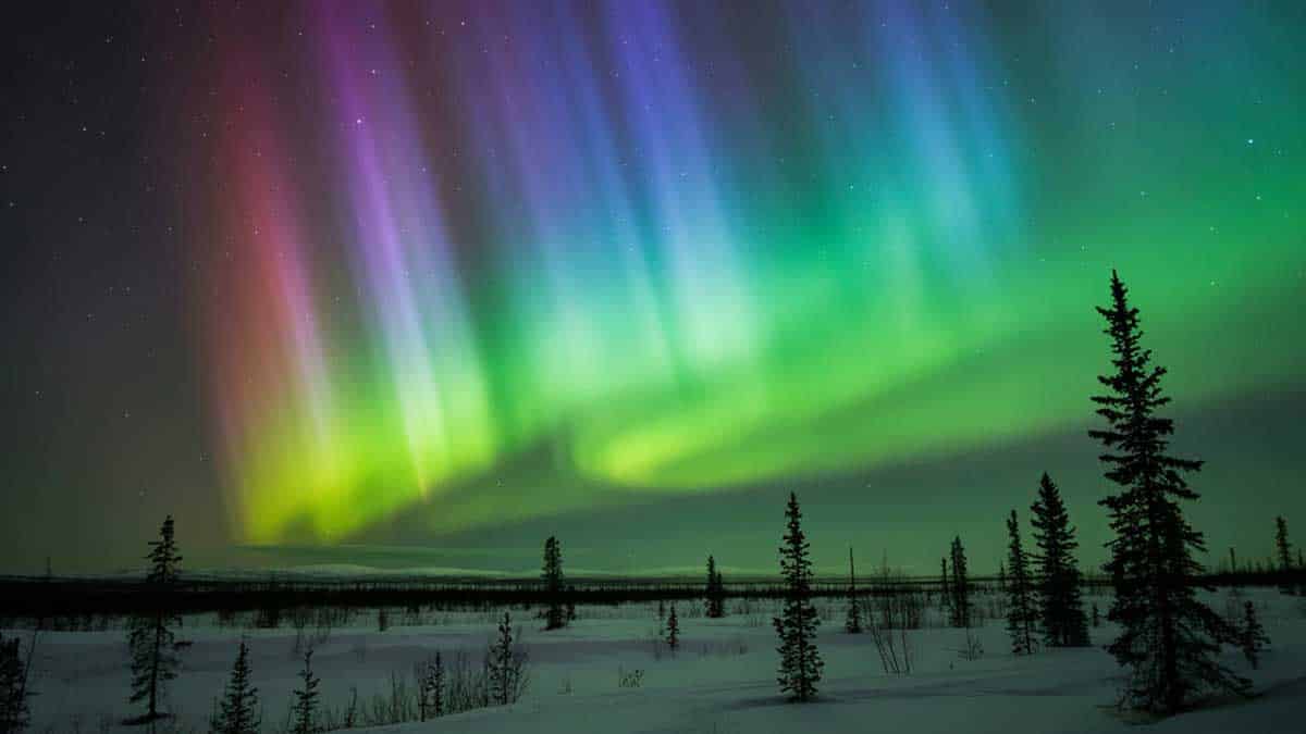 northern lights Alaska