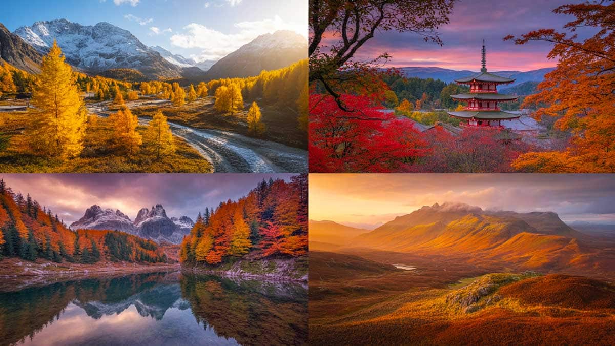 best fall foliage destinations worldwide