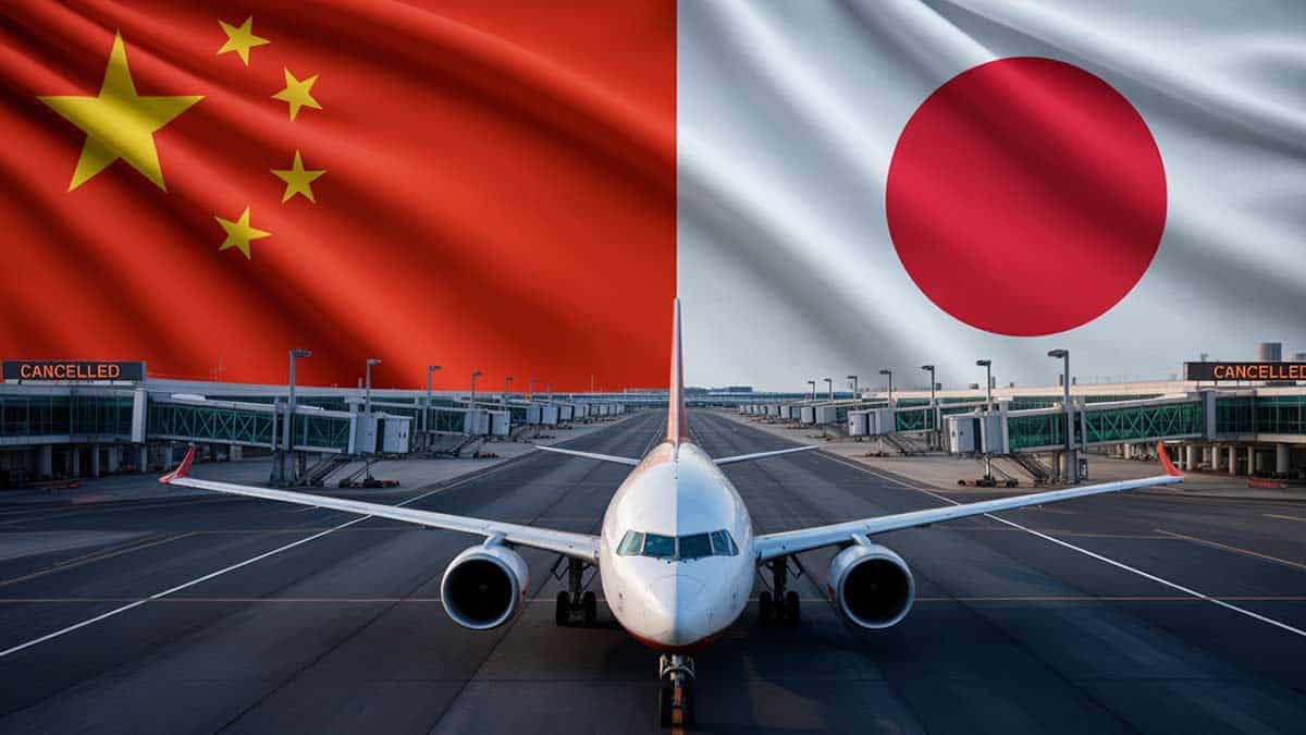 China Japan flights cancellation