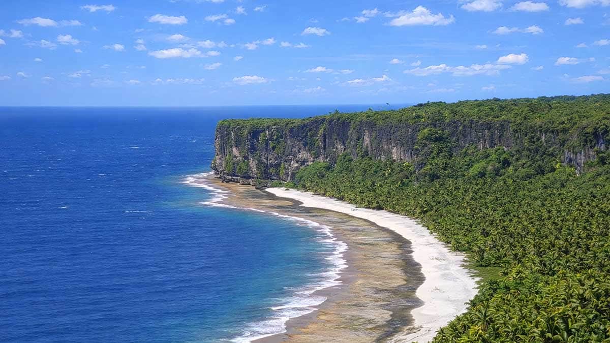 Makatea raised atoll