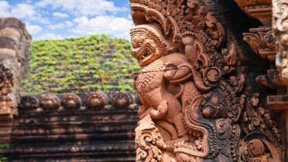 visiting Angkor for the first time