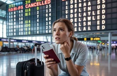 What to do if your flight is delayed or cancelled