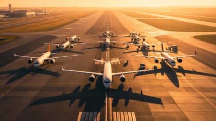 busiest flight routes 2025