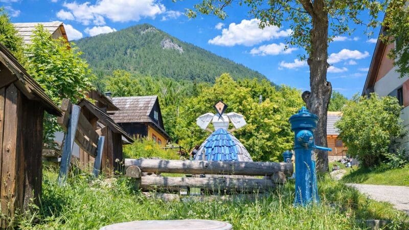 Vlkolínec UNESCO village Slovakia