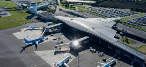 Aéroport de Brest : Annulations massives de vols suite au passage de la tempête Géraldine