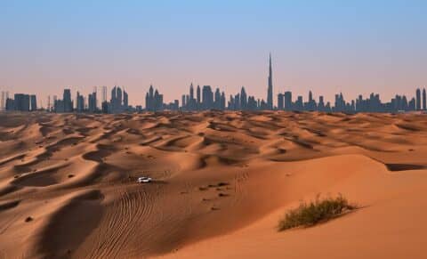 Désert de Dubai ,Émirats arabes unis