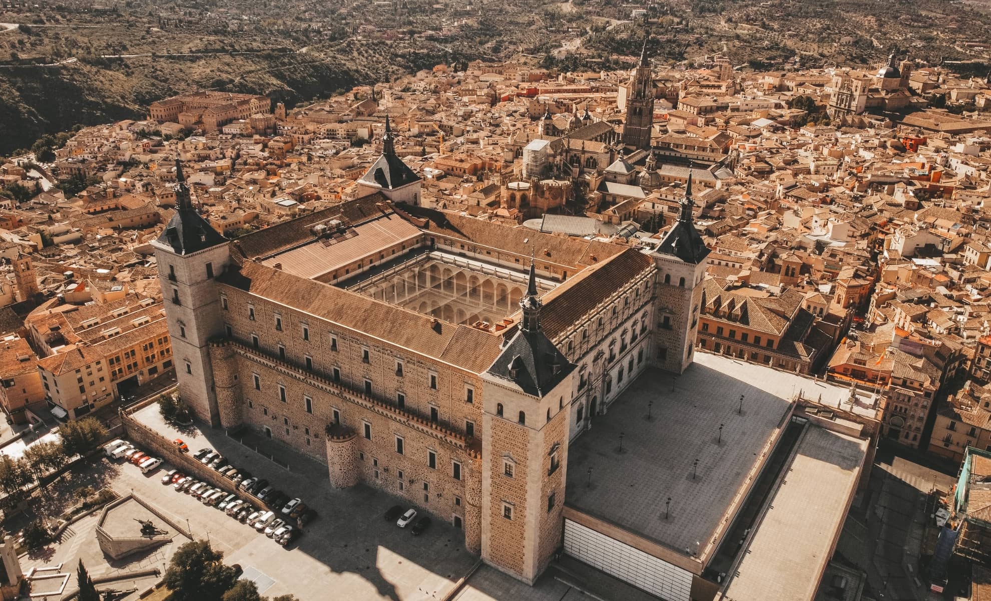 Alcazar de Tolède en Espagne