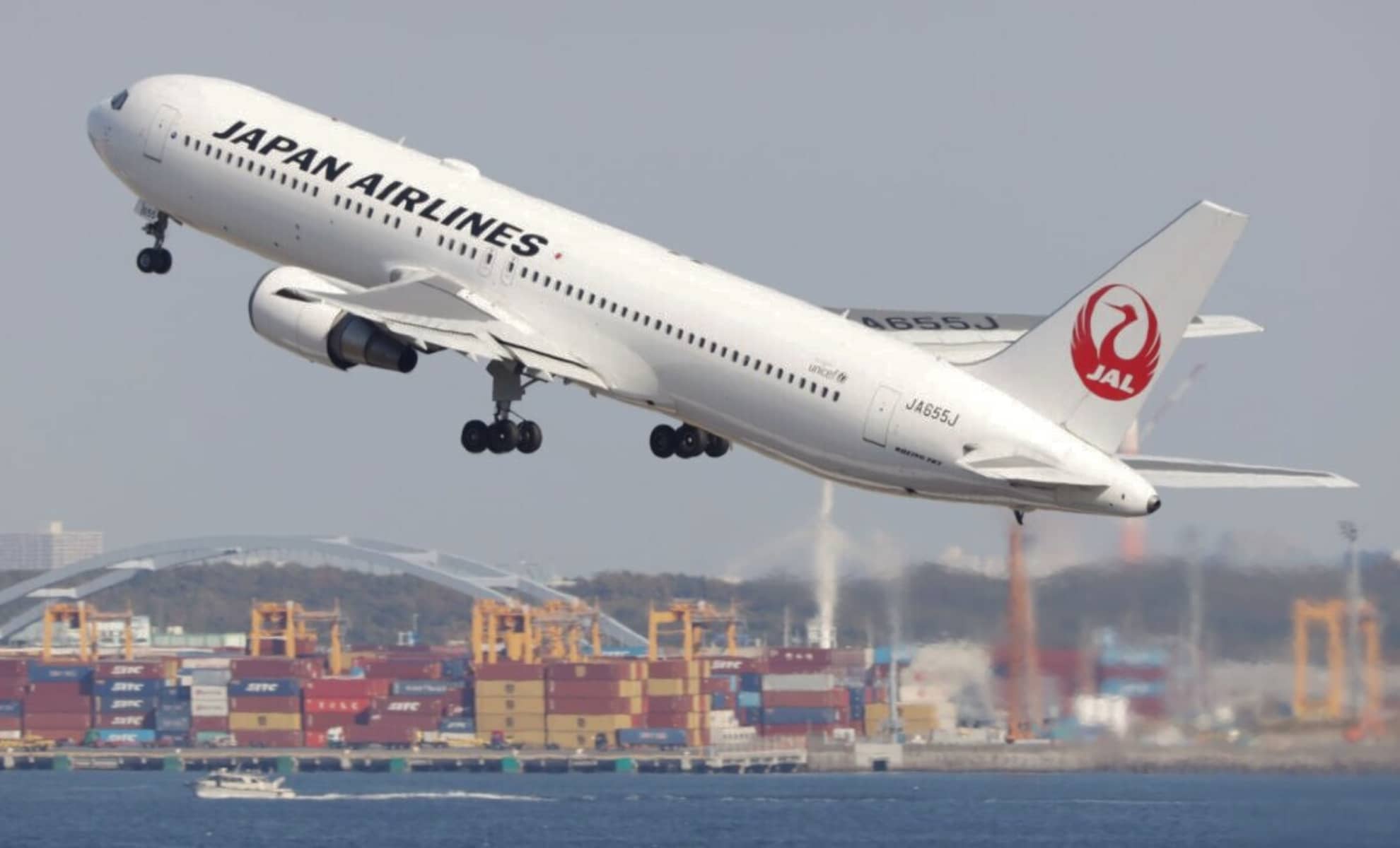 Avion de la compagnie aérienne Japan Airlines