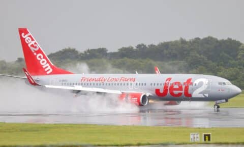 Avion de la compagnie aérienne Jet2