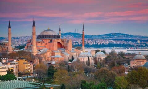 Basilique Sainte-Sophie à Istanbul