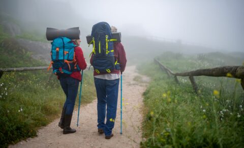 Randonnée dans les Alpes françaises en Couple