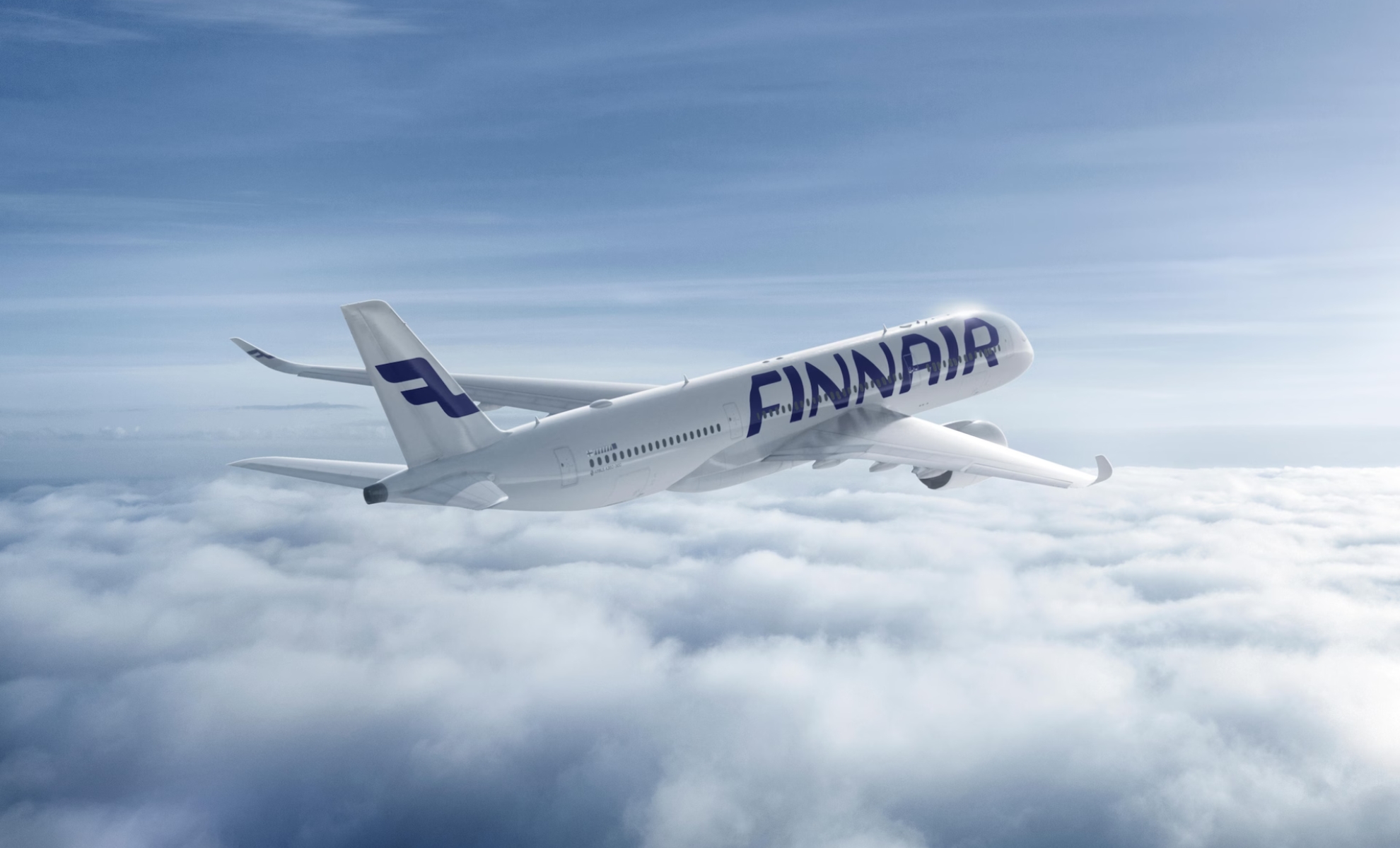 Avion de la compagnie aérienne finlandaise Finnair
