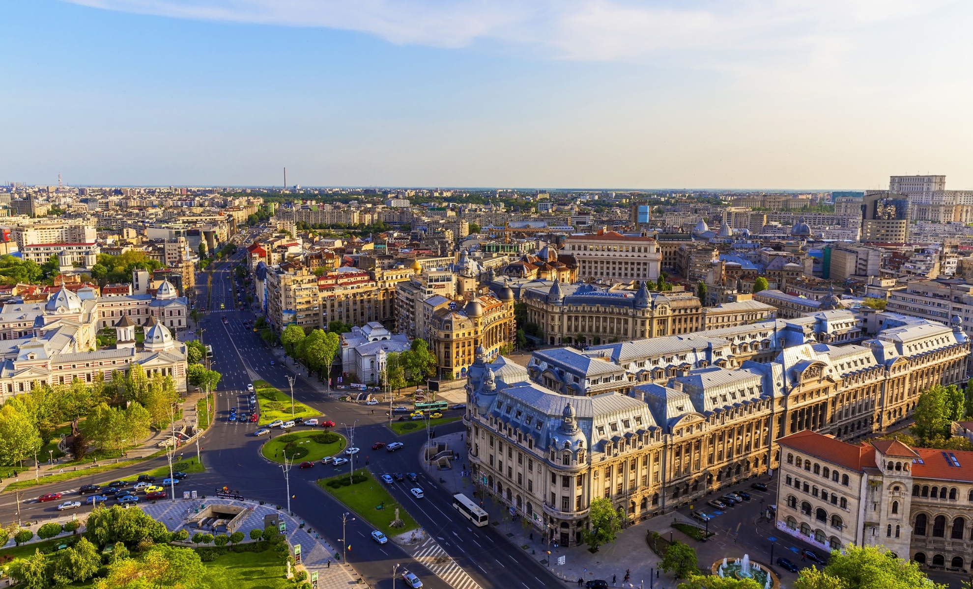 Bucarest en Roumanie