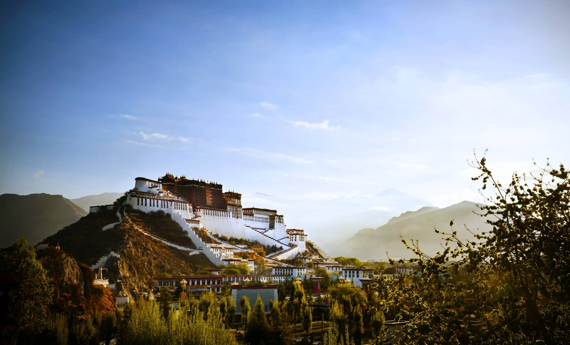 Le Palais du Potala au Tibet