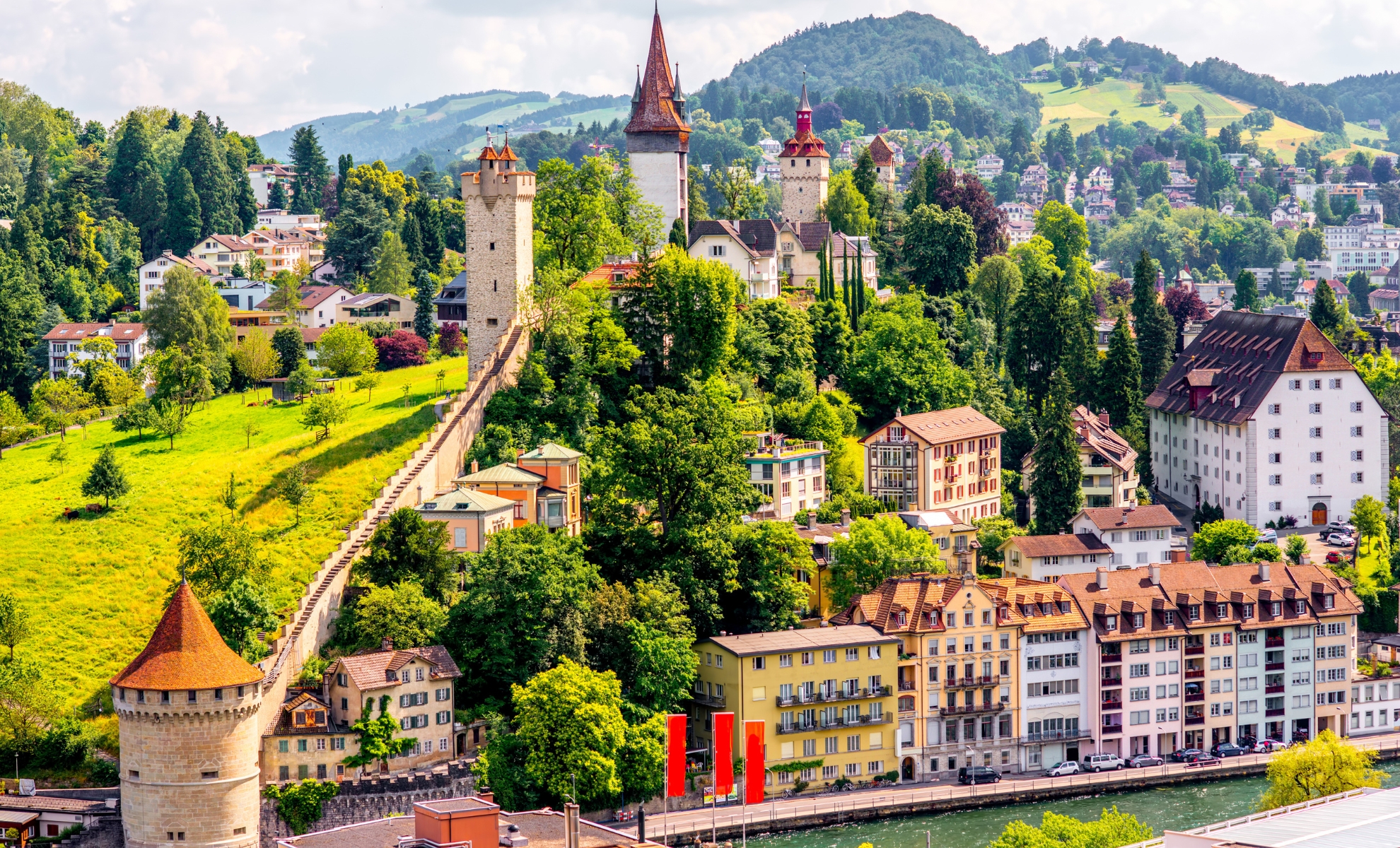 Lucerne en Suisse