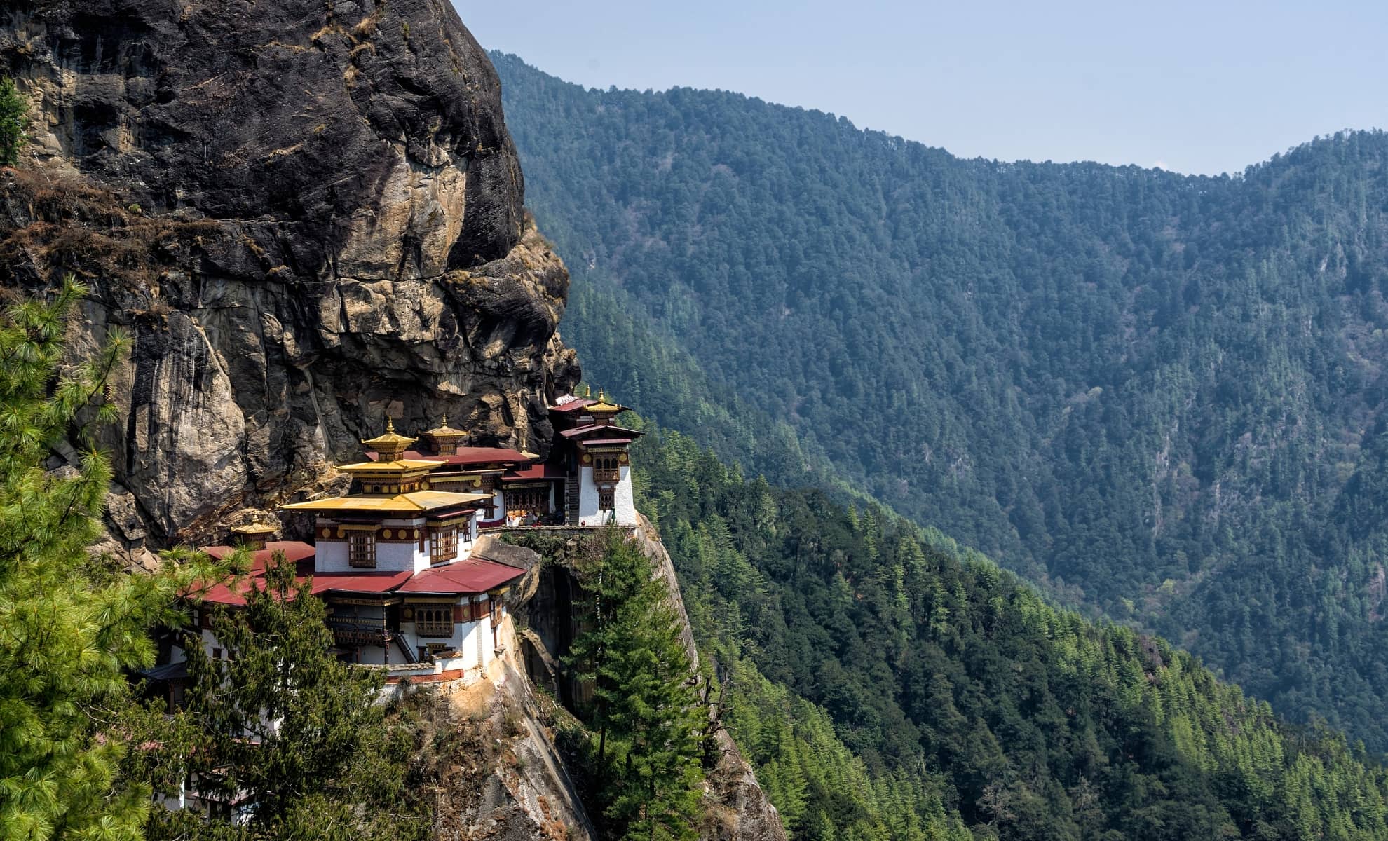 Takshang Goemba, un temple au Bhoutan