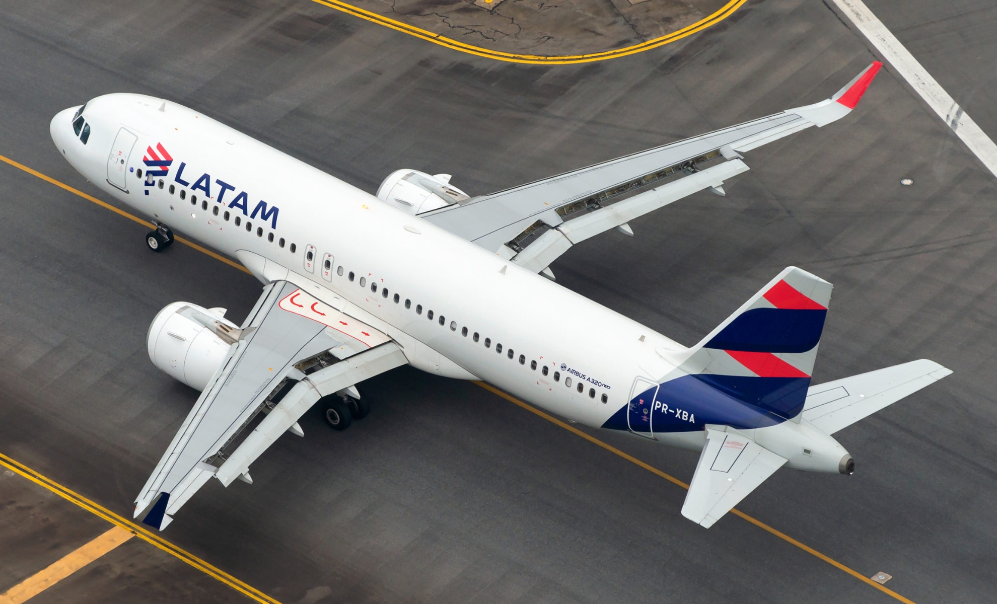 Avion de la compagnie aérienne LATAM Airlines