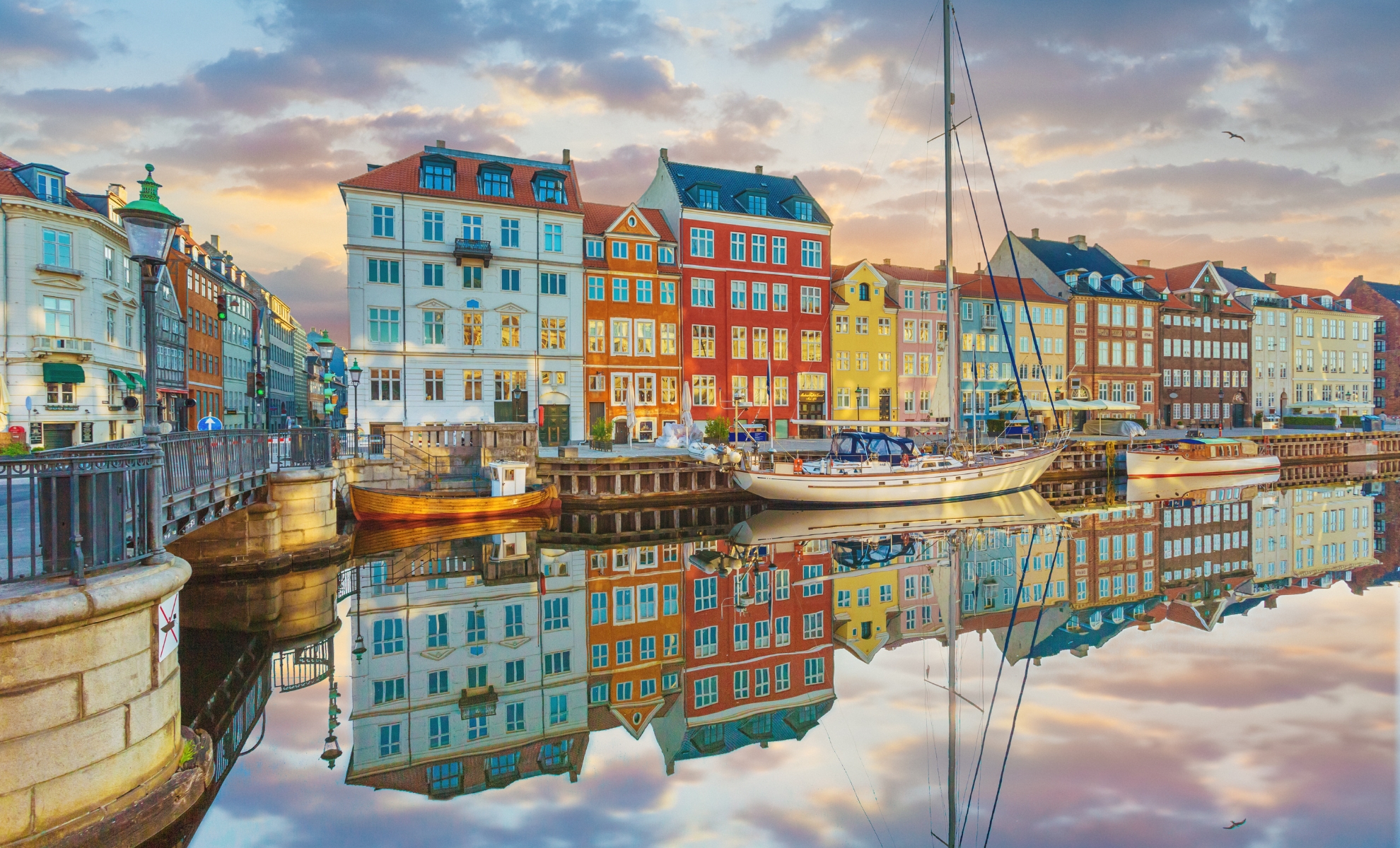 Canal Nyhavn, Copenhague, Danemark