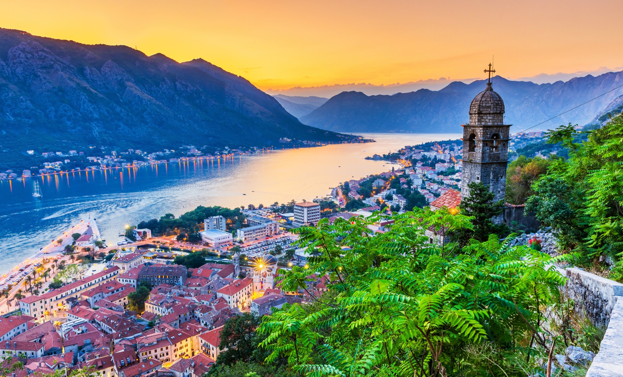 Kotor, une ville au Monténégro