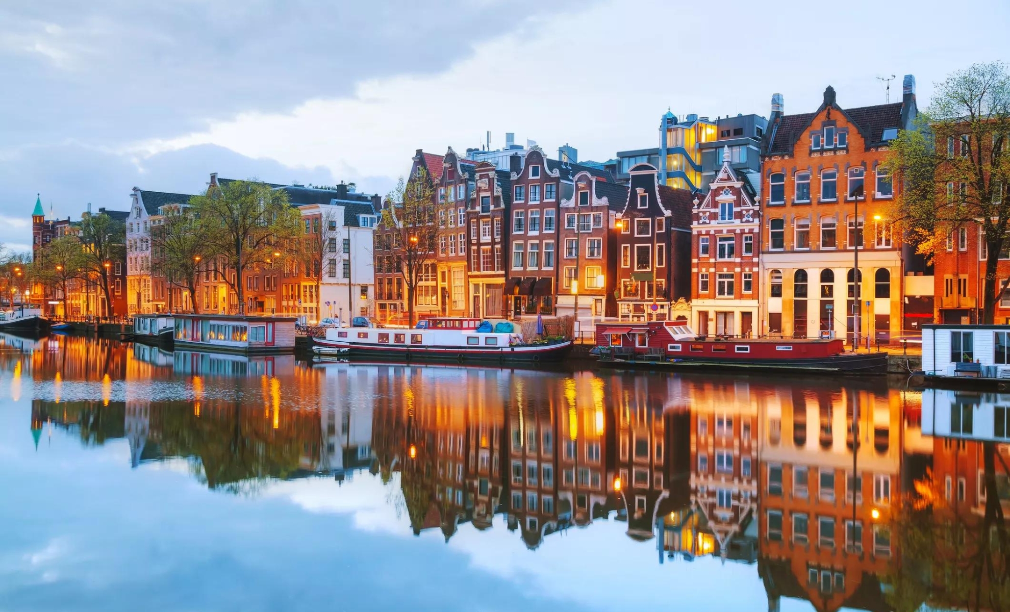 Le quartier Jordaan, Amsterdam au Pays-Bas