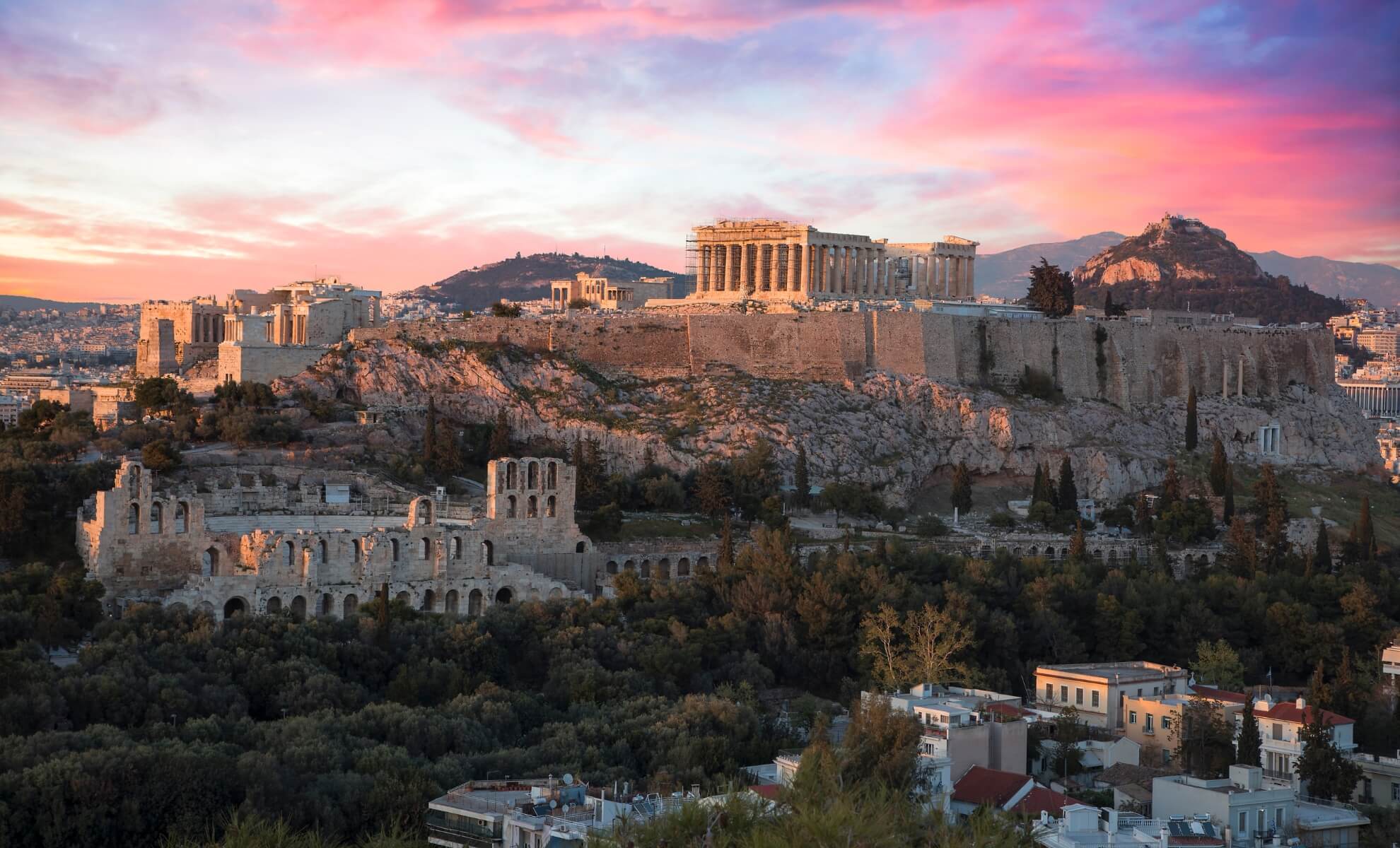 L'Acropole d'Athènes, Grèce