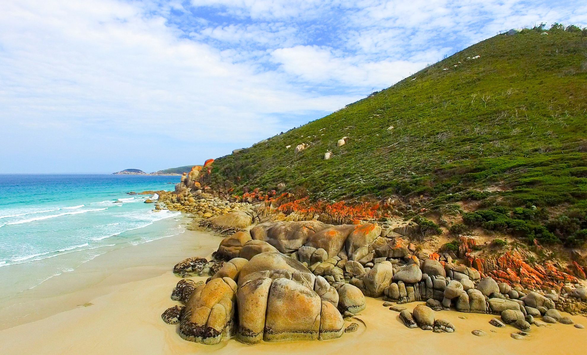 Le parc national de Wilsons Promontory, Melbourne, Australie