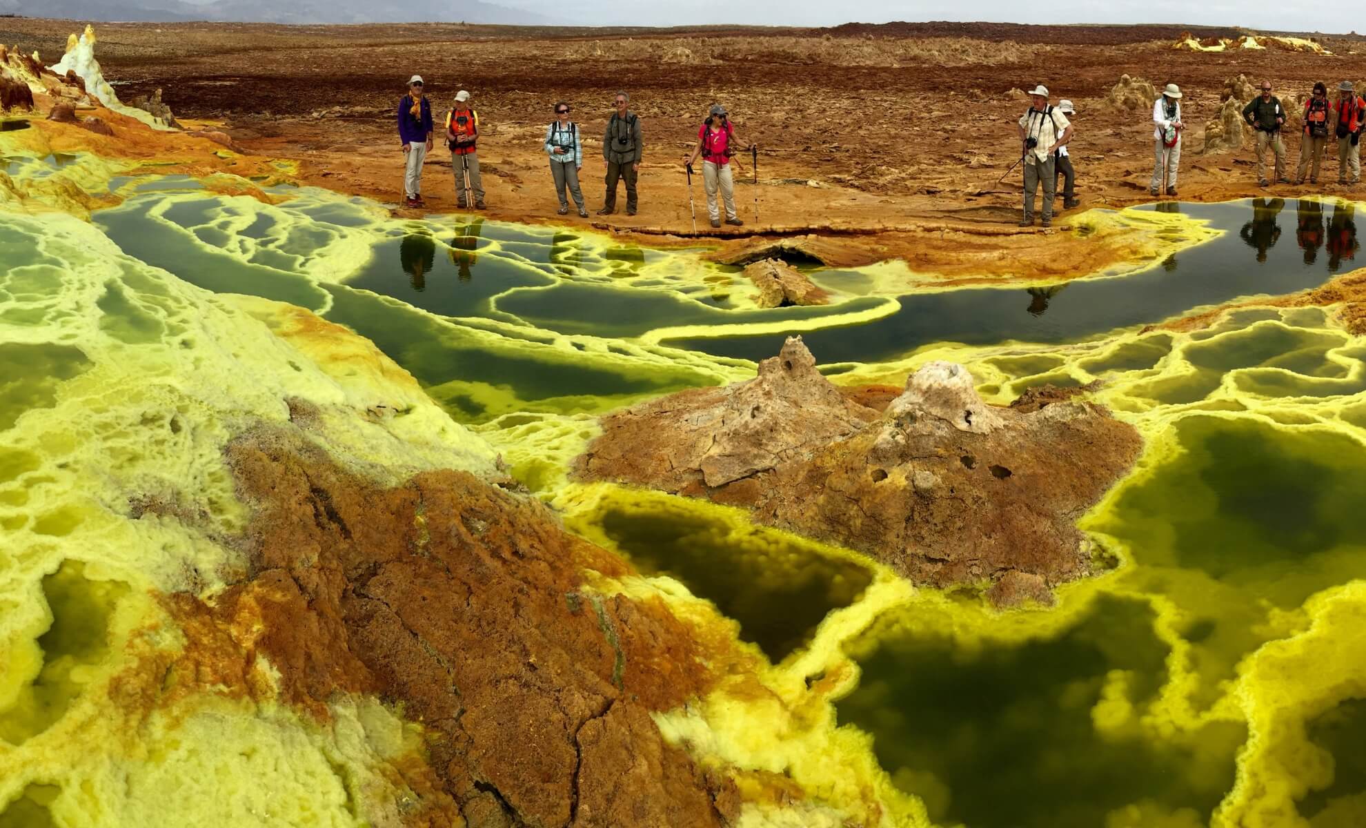 Volcan Dallol Explorer le paysage le plus surréaliste de la Terre au