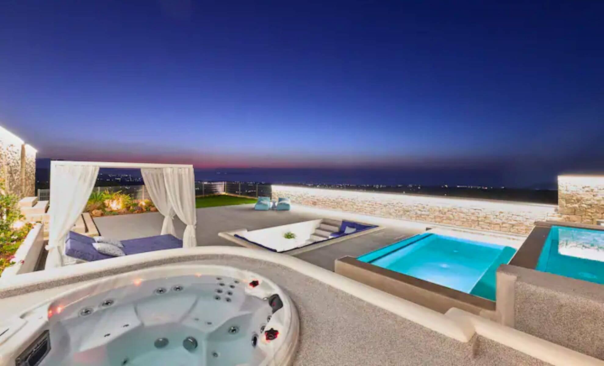 Aegean Sunset Villas & Spa Sky en Crète, Grèce
