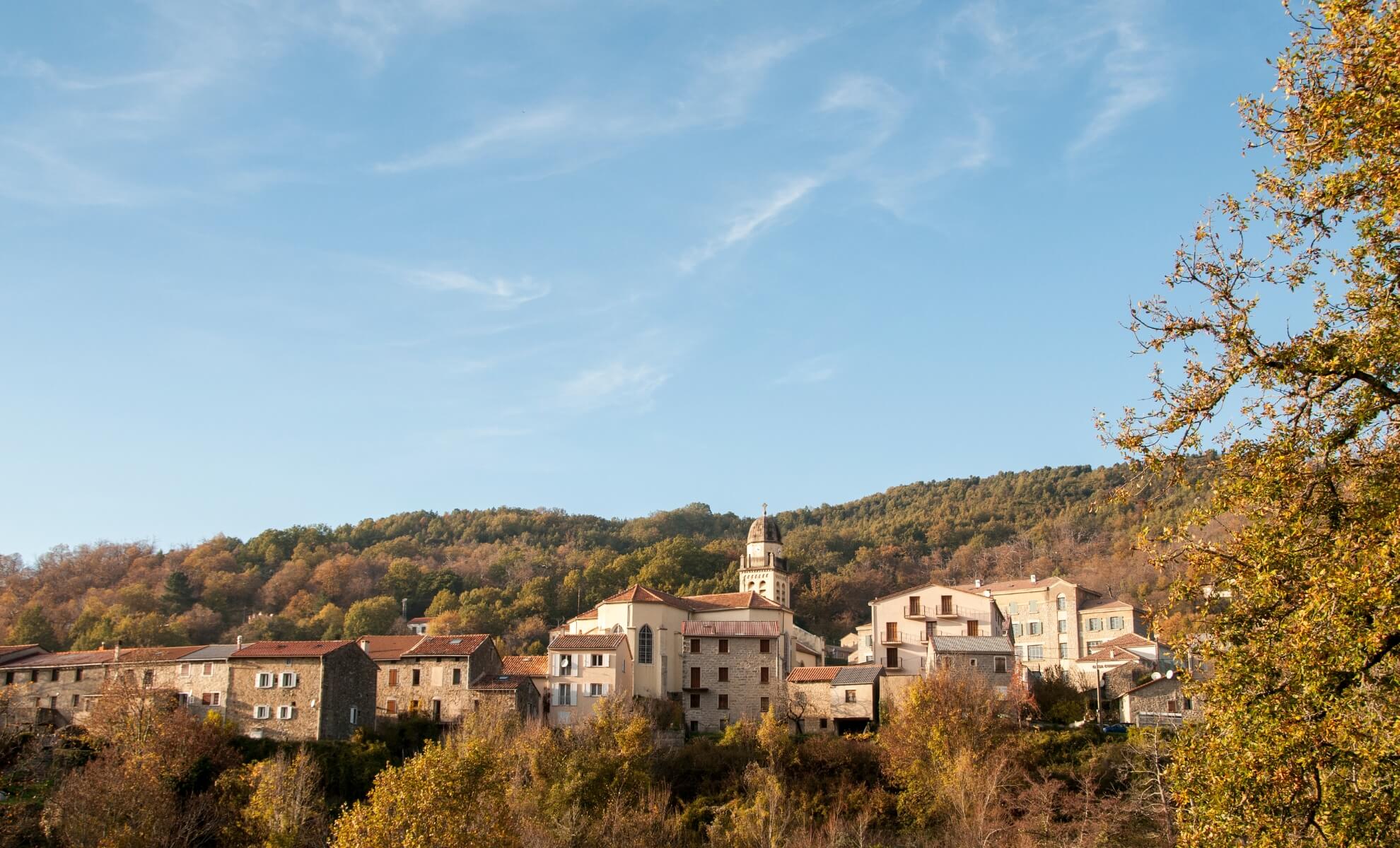 Bastelica, village en Corse