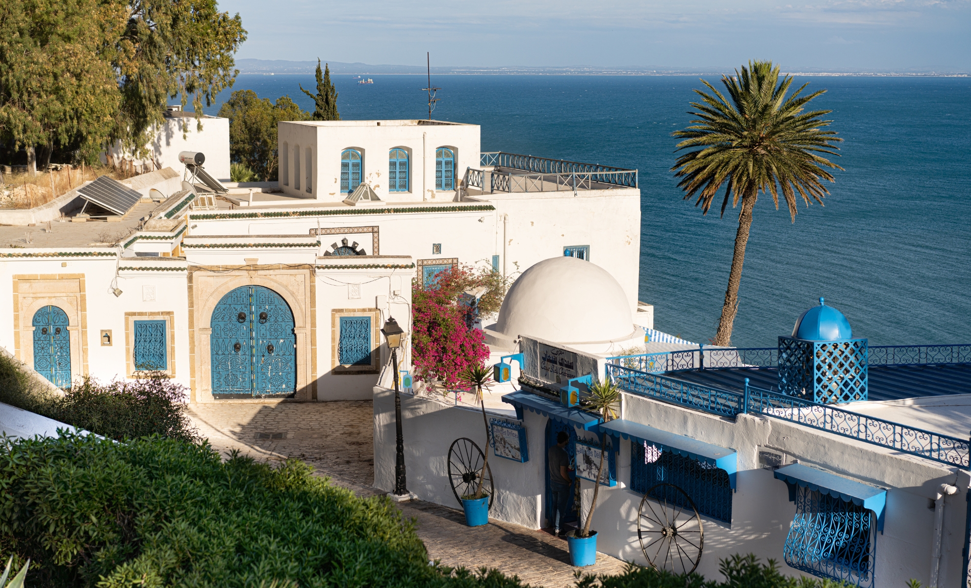Café des Délices, Sidi Boussaid, Tunisie
