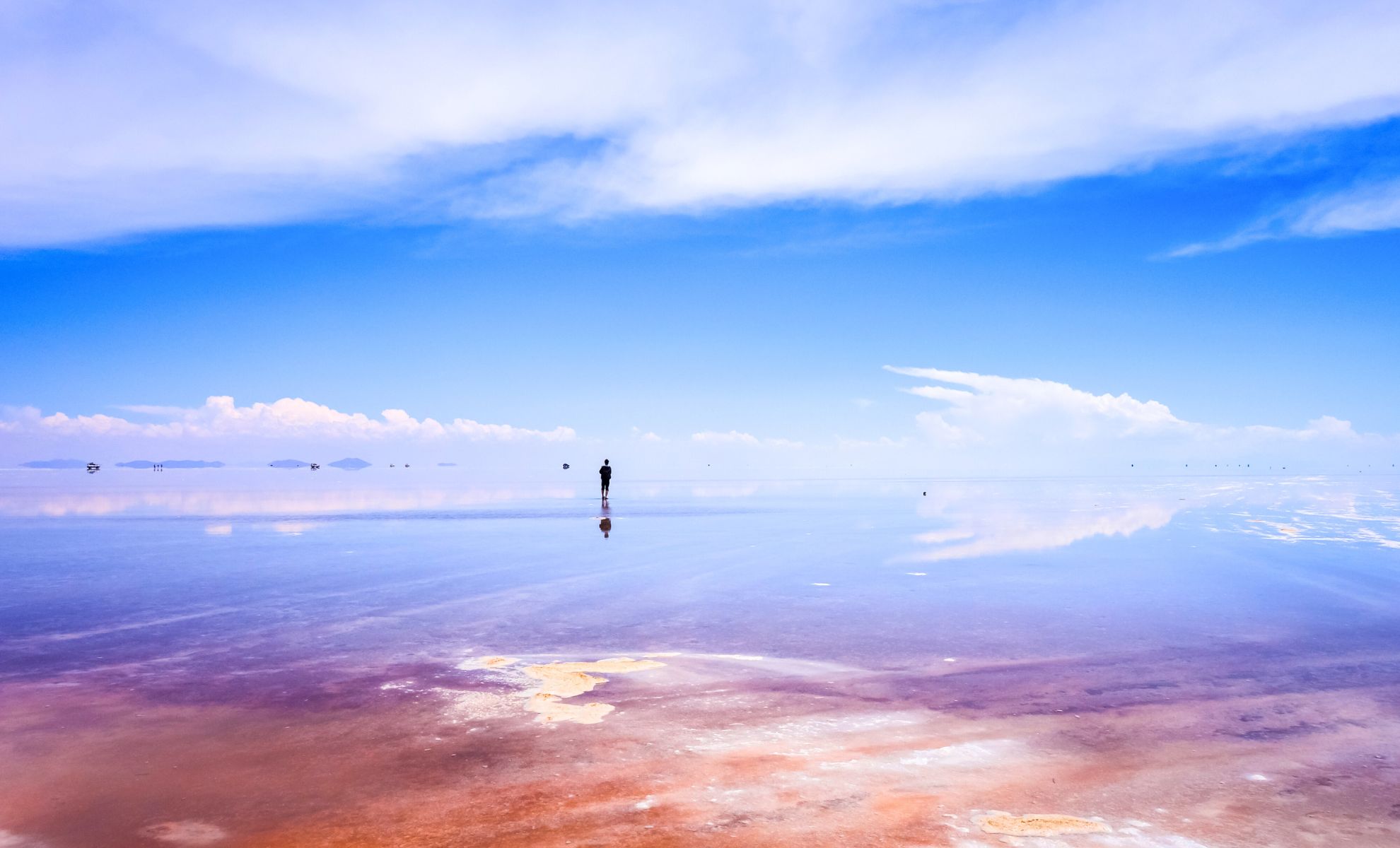 Désert du Salar de Uyuni en Bolivie