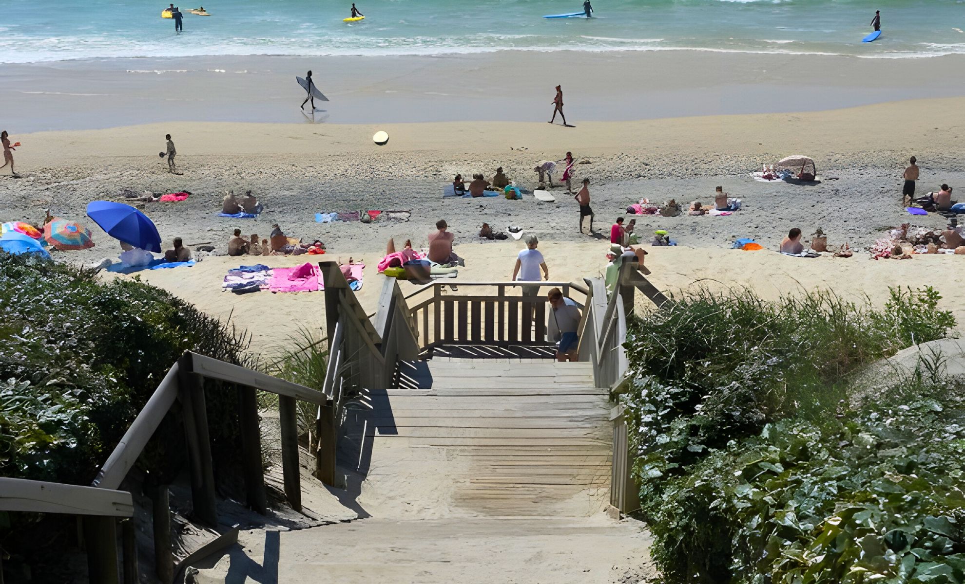 La Plage Nord à Biscarosse-Plage, France