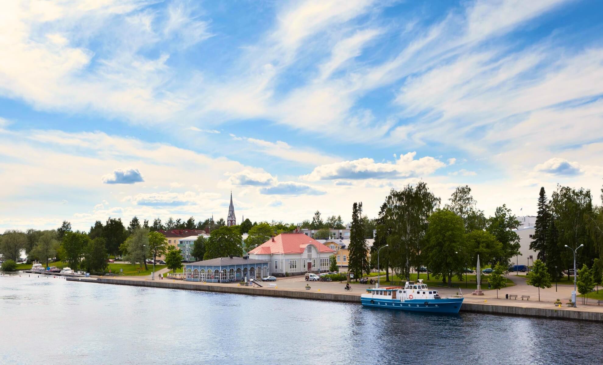 La ville de Joensuu, Finlande