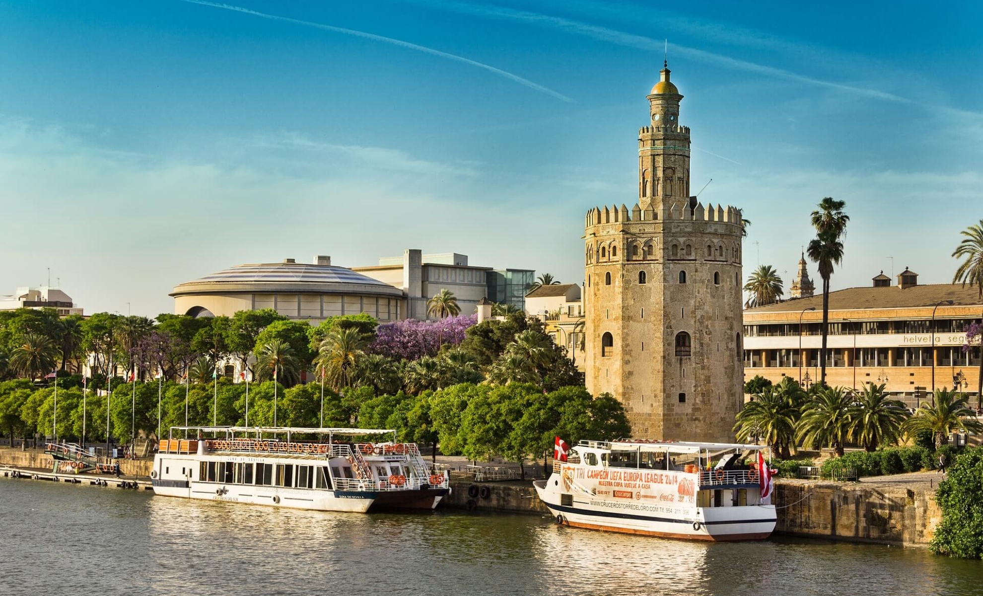 Le Musée maritime de la Torre del Orro à Séville en Espagne