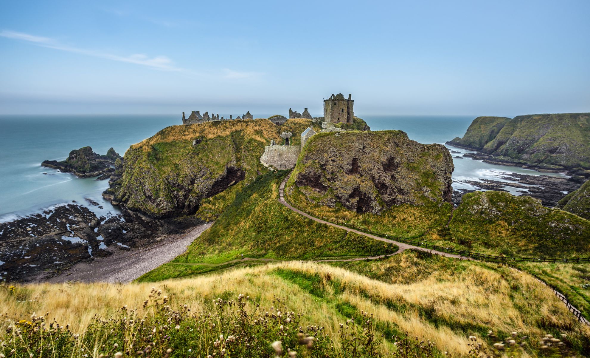 Le château de Dunnottar, Écosse