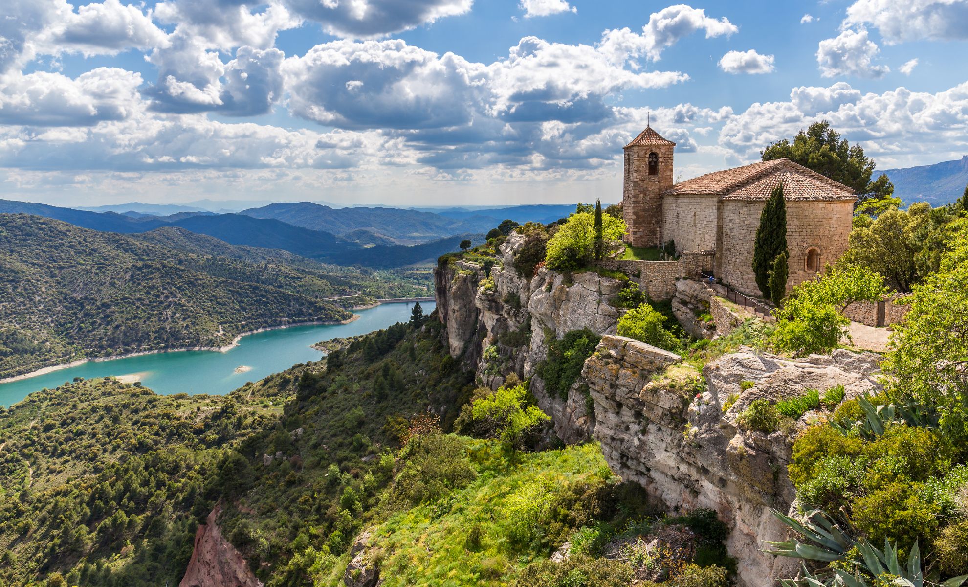 Le village de Siurana, La Catalogne en Espagne