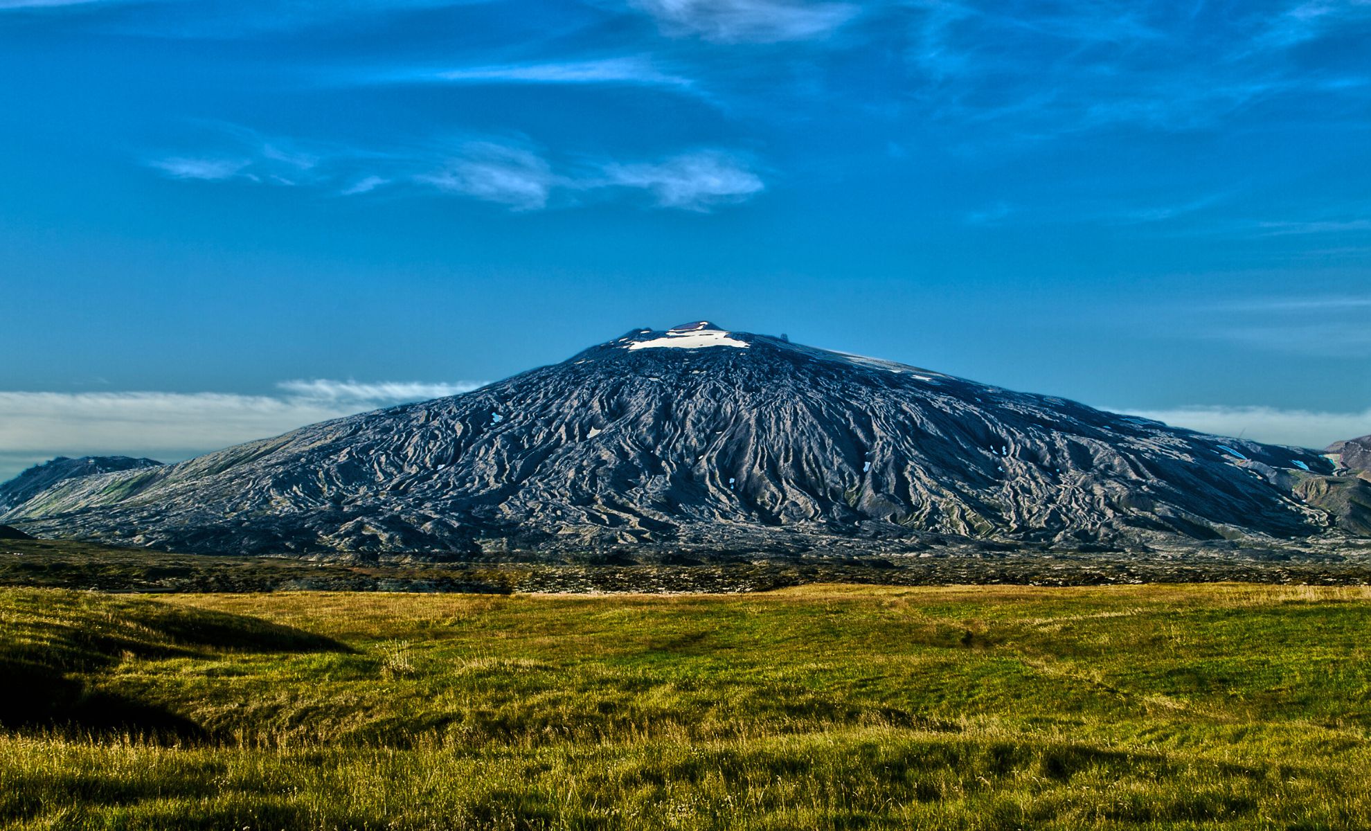 Le volcan Snæfellsjökull, Islande