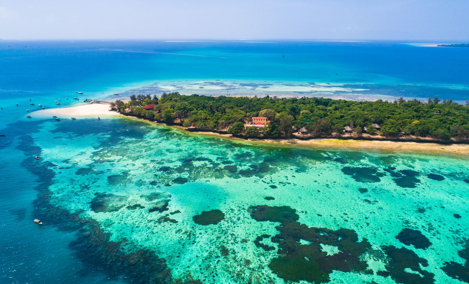 L’île de Mnenba, Zanzibar, Tanzanie