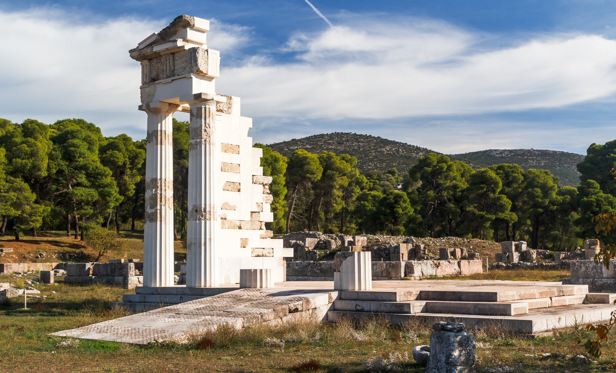 Ruines d'Epidaure, Péloponnèse en Grèce