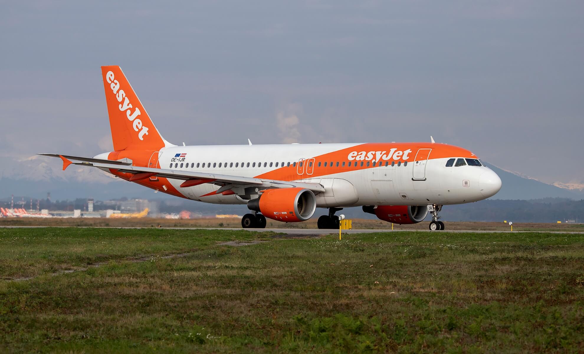 Avion d'easyjet