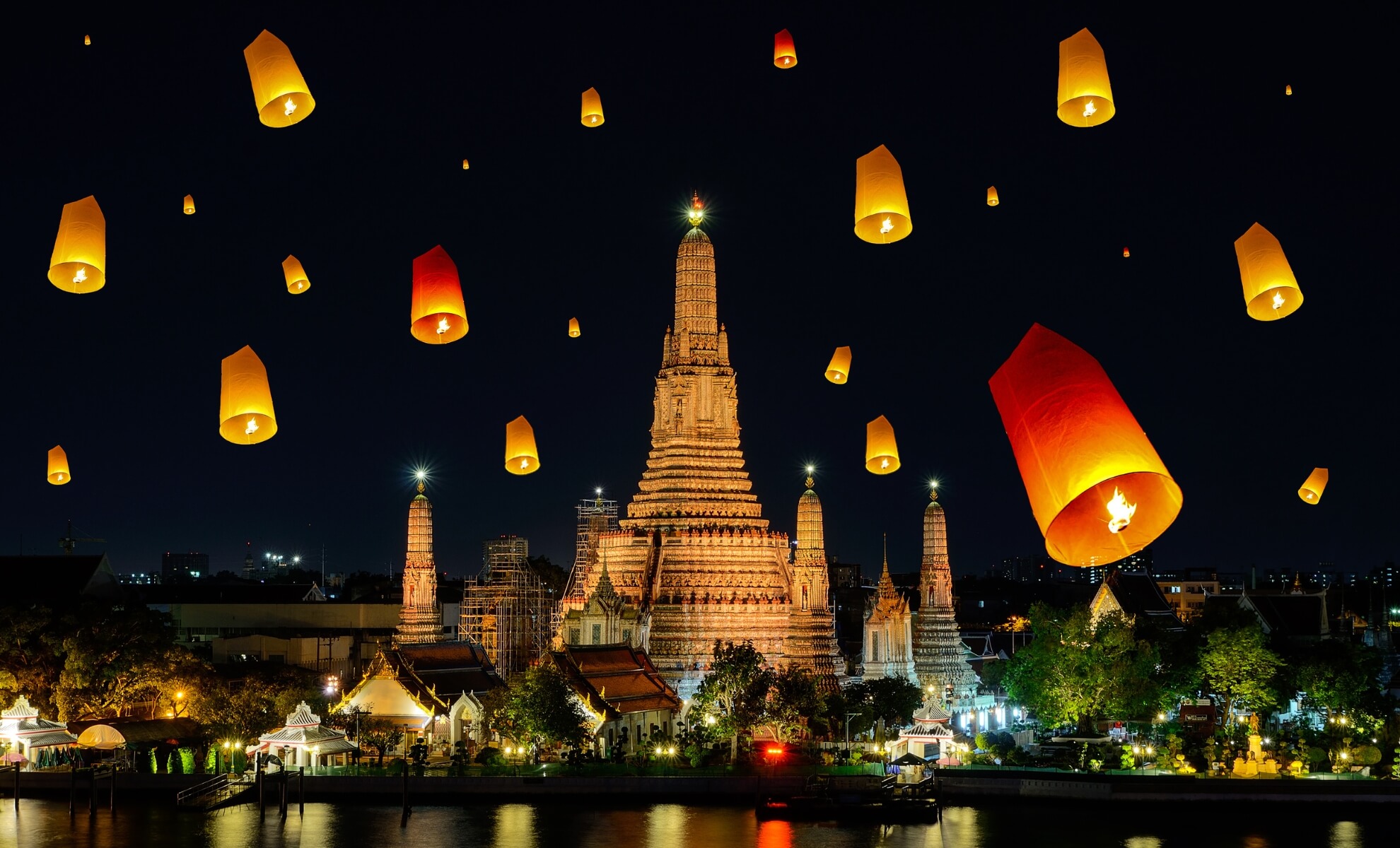 Loy Krathong en Thaïlande