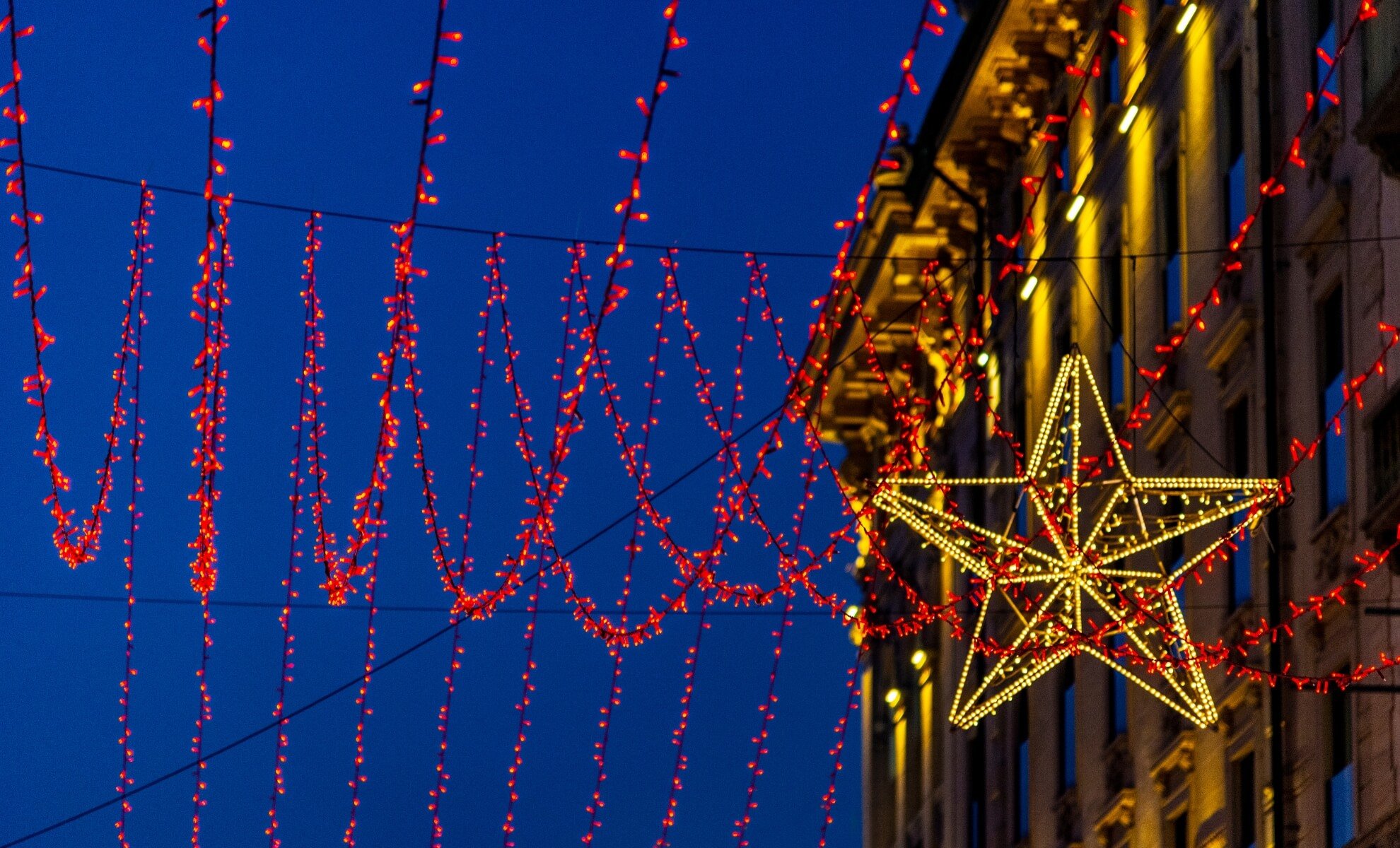 Décoration de Noël à Milan