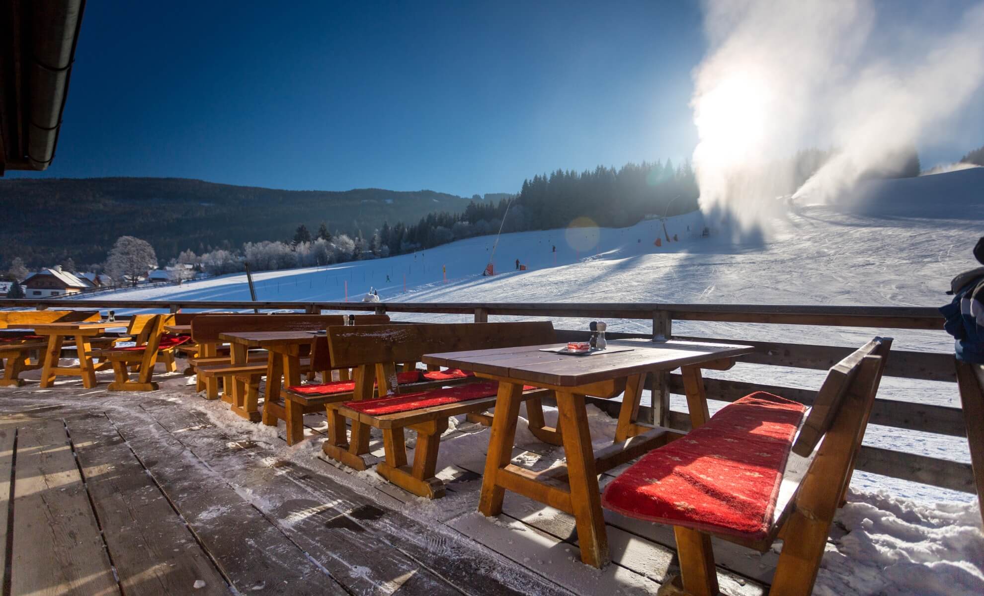 Restaurant station de Ski