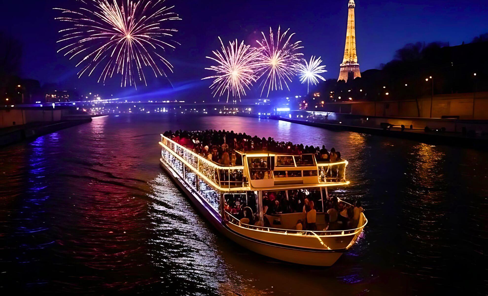 Croisière sur la Seine pour le Réveillon