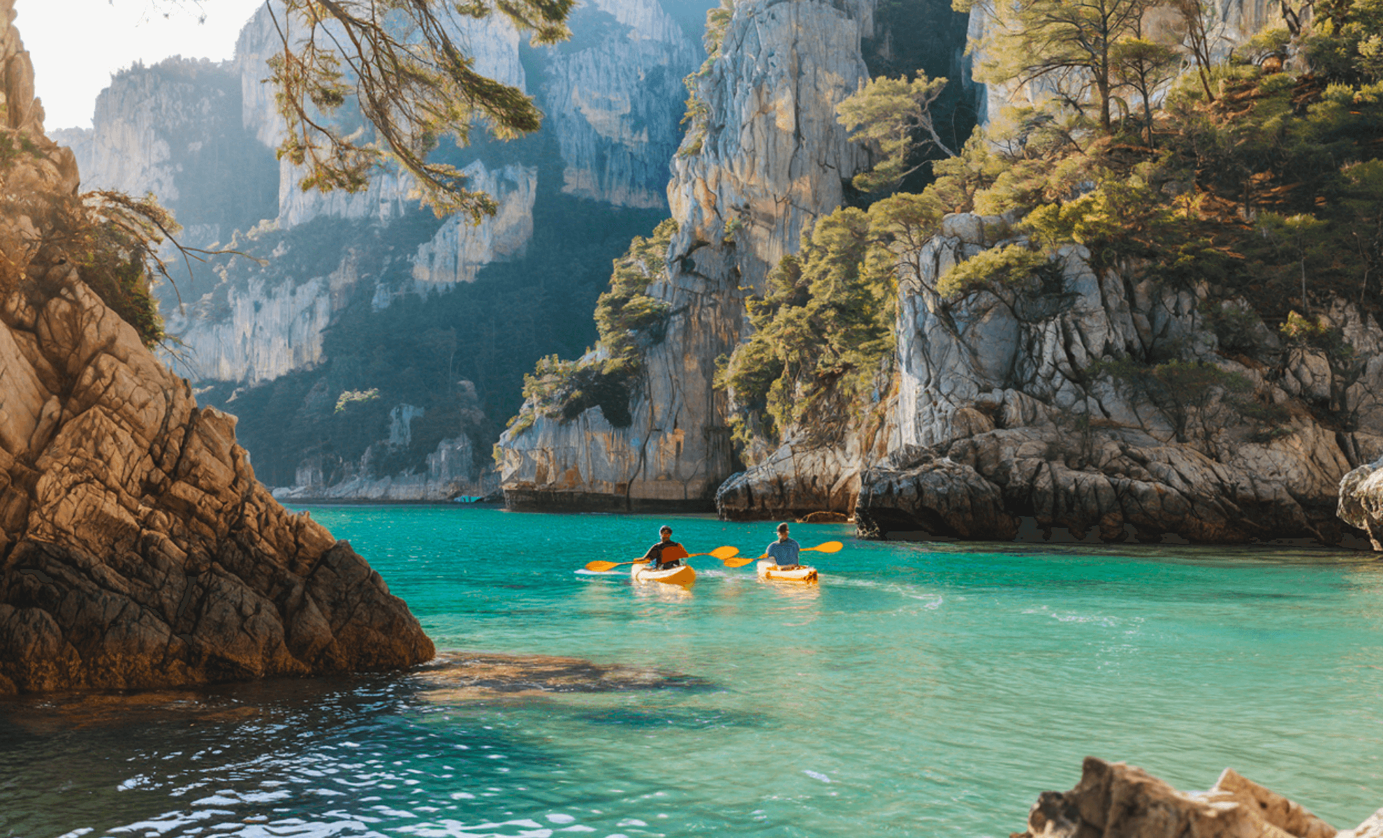 Les calanques : paysages naturels de France