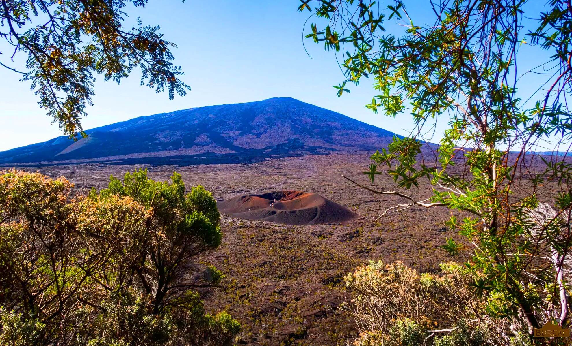 Le sentier de randonnée du Piton de la Fournaise