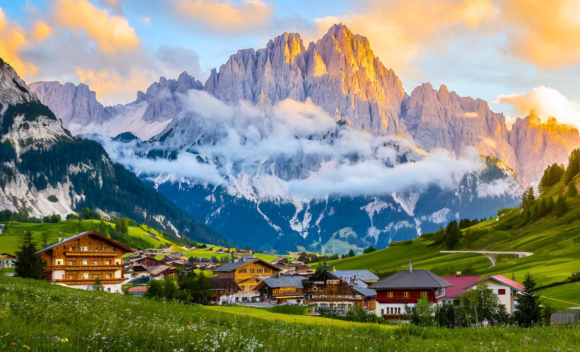 Les villages cachés des Dolomites