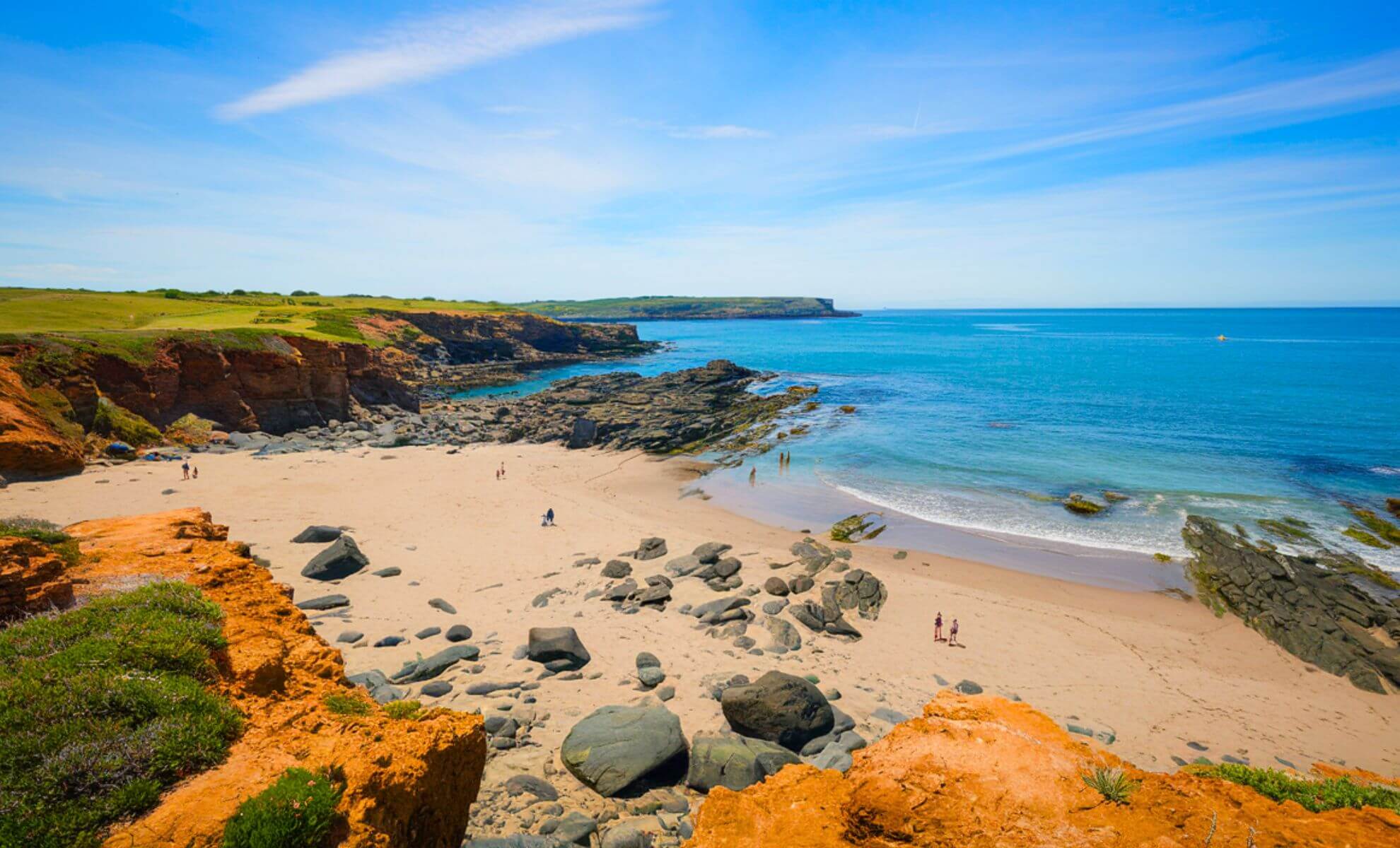 Plage de l'île d'Yeu à la Vendée