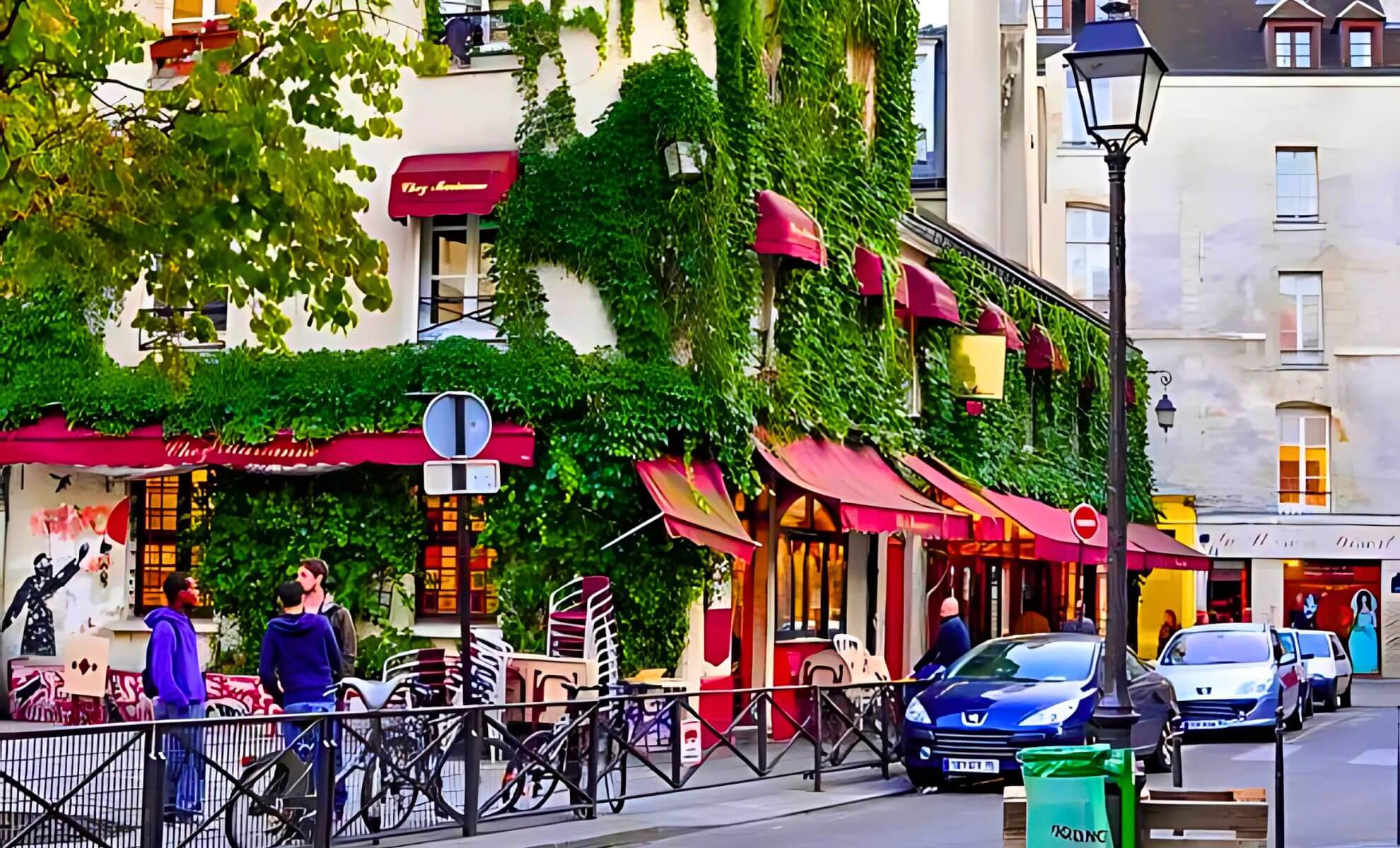 Quartier du Marais à Paris